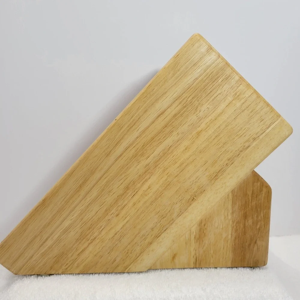 J A Henckels International Knife Block 16 Slot Wood Storage Counter  Top Footed